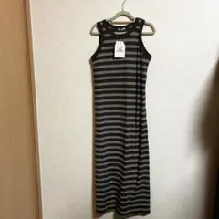 新品！！しまむら　田中里奈インフルエンサー商品　ボーダーワンピース