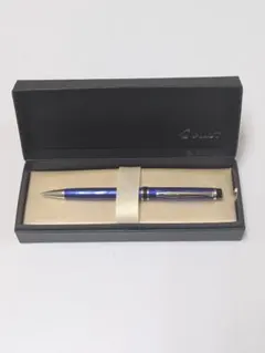 PILOT ボールペン 青 専用ケース付き
