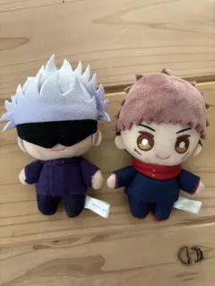 呪術廻戦　ボールチェーンマスコット　五条悟　虎杖悠仁