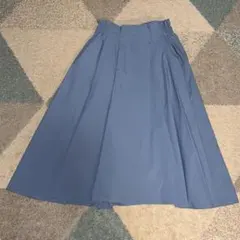 【未使用】フレアスカート 水色