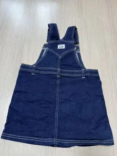 Lee デニムジャンバースカート 110