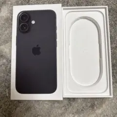 Apple iPhone 16 Pro ブラック 空箱のみ　sim用ピン付き