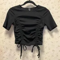 【新品】SHEIN ショート丈ドロストカットソー Mサイズ