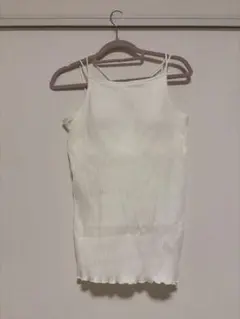 モールドカップ付きホワイトキャミソールのサムネイル