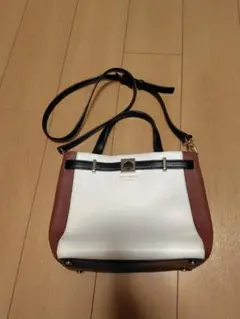 kate spade ハンドバッグ ホワイト/ブラウン