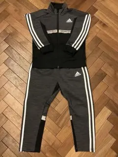 adidas ジャージ グレー/ブラック