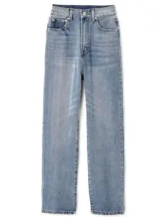 【GRL】ハイウエストストレートデニムパンツ xs グレイル