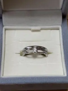 【美品】Canal 4℃ シルバーリング 9号