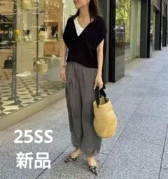 25SS【未使用】ホールガーメントプルオーバー Whim Gazett ブラック