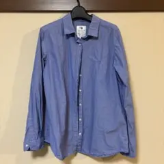 ikka 長袖シャツ ブルー Lサイズのサムネイル