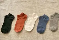 靴下5点セット　新品　socks