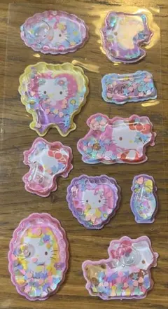 ハローキティ 立体ホログラフィックシール