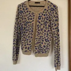 zaraカーディガンブラウン