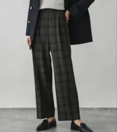 【新品】あったかウツクシイージー柄 スラックス　パンツ