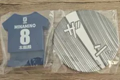KIRIN マンガ風皿＆サムライブルー南野拓実2WAYコースターセットのサムネイル