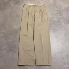 A19946 美品 UA&SONS 41カーキチノトラウザーズ ベージュM - メルカリ