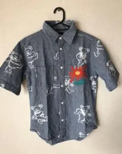 ワイルドシングス デッドベア総柄シャツ Sサイズのサムネイル
