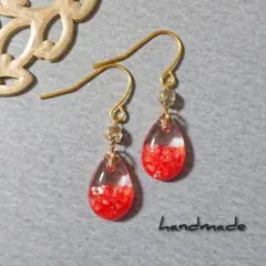 ≪340 ピンク≫レジンピアス 400円 - メルカリ