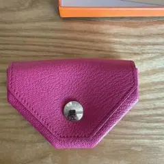 HERMES エルメス ルヴァンキャトル コインケース ピンク