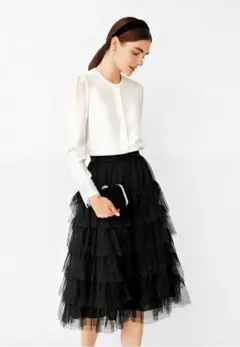 未使用★FOXEYフォクシーブティックスカート