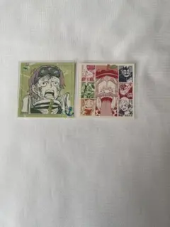 ワンピース スクエアステッカー コビー ベガパンク