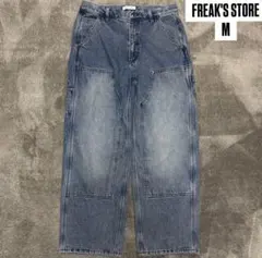FREAK'S STORE フリークスストア ワイドシルエットデニムパンツ M