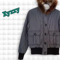 ❤️特価✨人気✨XYZZY　レディースモッズブルゾン　ファーフード付ジャンパー…