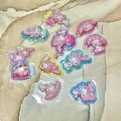 マイメロ うるちゅるポップシール ボンボンドロップシール