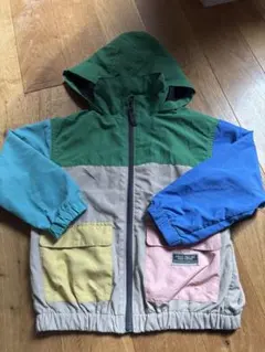 BREEZE ウィンドブレーカー　フード付きジャケット130