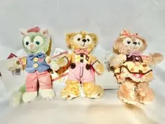 ディズニー ダッフィー&フレンズ バレンタインぬいバ 3体セット