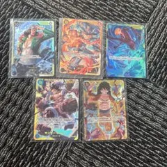 ワンピースカード 5点セット