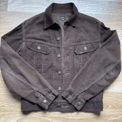 【70sヴィンテージ】Lee コーデュロイジャケット M 茶 希少