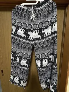 エスニック サルエルパンツ