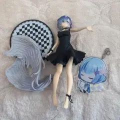 リゼロ　レム フィギュア　堕天使　アクリルキーホルダー付き　まとめ売り