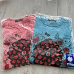 大野智・草間弥生デザイン Tシャツ Sサイズ 2枚 青 ピンク 24時間TV
