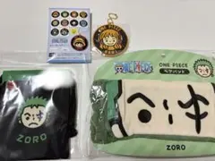 ワンピース　ゾロ　ヘアバンド　キーホルダー　ポーチ　未使用　美品　即購入可能