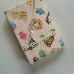 ブックカバー ハンドメイド 文庫本 ネコ No.118