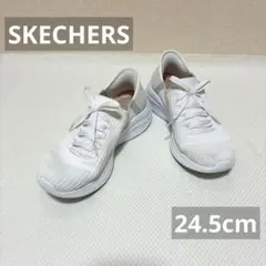 SKECHERS/スケッチャーズ/スニーカー/スリップイン/ホワイトのサムネイル