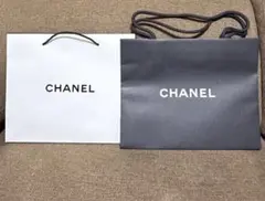CHANEL ショッパー 紙袋 2枚セットのサムネイル
