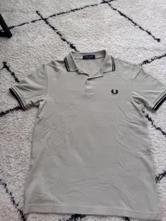 Fred Perry ベージュ ポロシャツ 半袖
