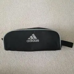adidas 筆箱 黒/銀 　ペンケース　文房具　アディダス筆箱のサムネイル