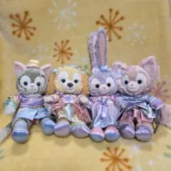 激安最安値】香港ディズニー ダッフィーフレンズ ぬいぐるみチャーム 5