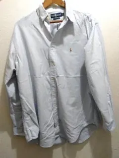 ラルフローレン　ボタンダウンストライプシャツ