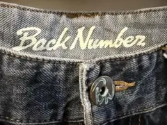 Back Number バックナンバー ダークブルーデニムM ダメージ加工