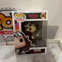 レアFUNKO POP! ストレンジャーシングス　S4 エディ　メタリック限定