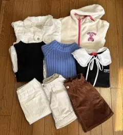 【140〜150】女の子まとめ売り ブランド多数 29点 2025年最新】女の子 140 まとめ売りの人気アイテム - メルカリ