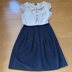 TOCCA 半袖ひざ丈ワンピース サイズ4