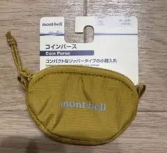 モンベル コインパース イエロー 新品