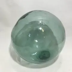 浮き玉 ガラス玉 大 1個 直径約30cm アンティーク  浮き球 グリーン