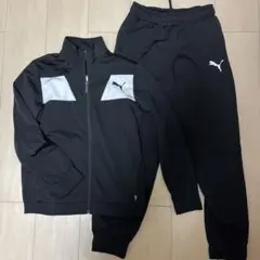 PUMA ジャージセット ブラック　150サイズ【極美品】【happy様専用】